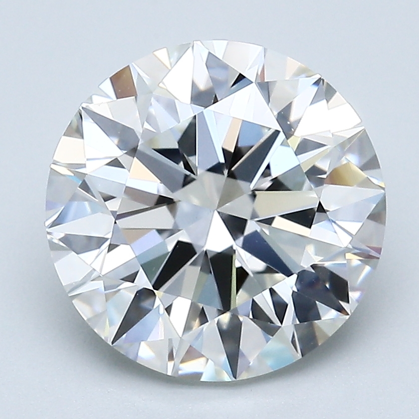 4.01 Carat Round Cut Natural Diamond