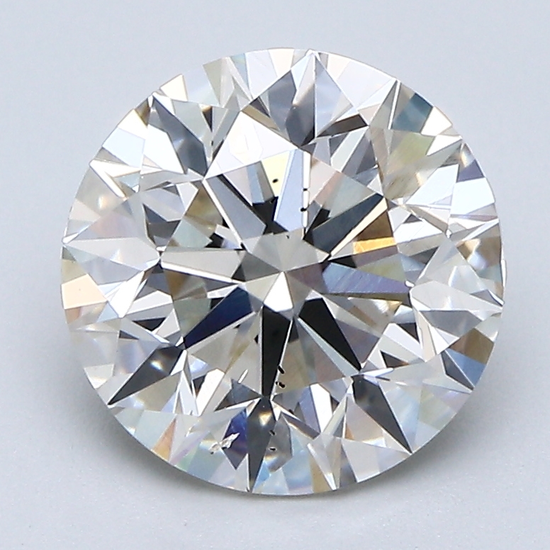 3.01 Carat Round Cut Natural Diamond