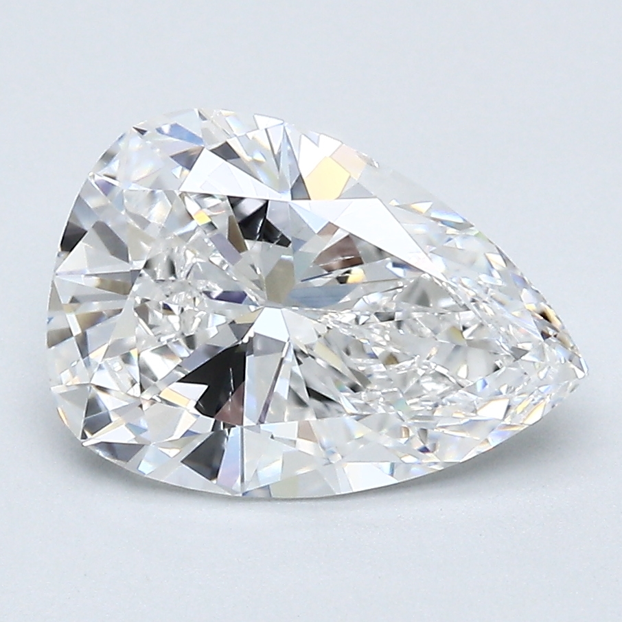 2.48 Carat Pear Cut Natural Diamond