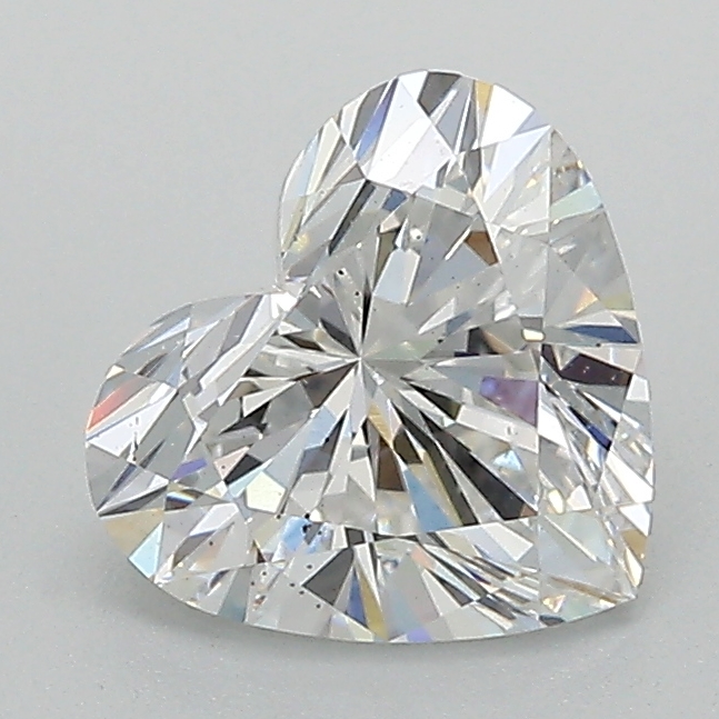 1.36 ct F VS2 Heart Excellent lab diamond