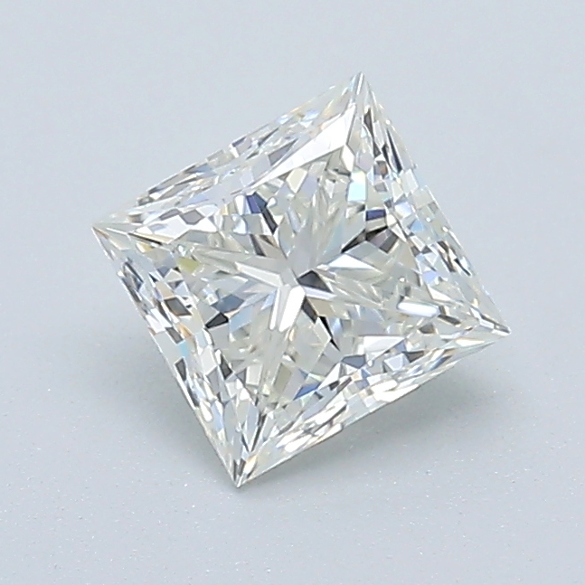 0.71 Carat Princess Cut Natural Diamond