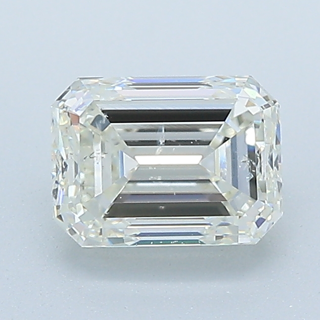 1 Carat Emerald Cut Natural Diamond