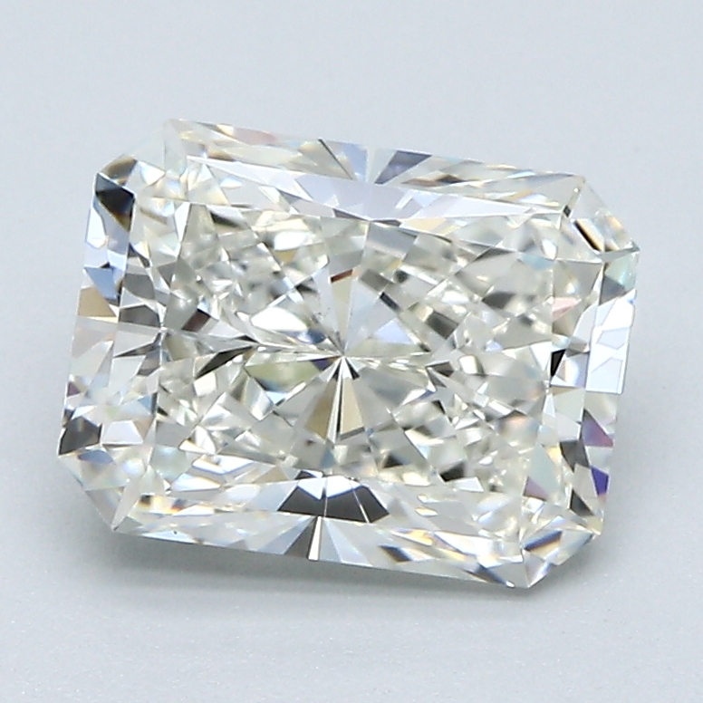 2.02 ct Radiant Natural Diamond : J / SI1