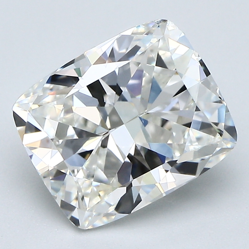 3.00 ct Cushion Cut Natural Diamond : H / VS2