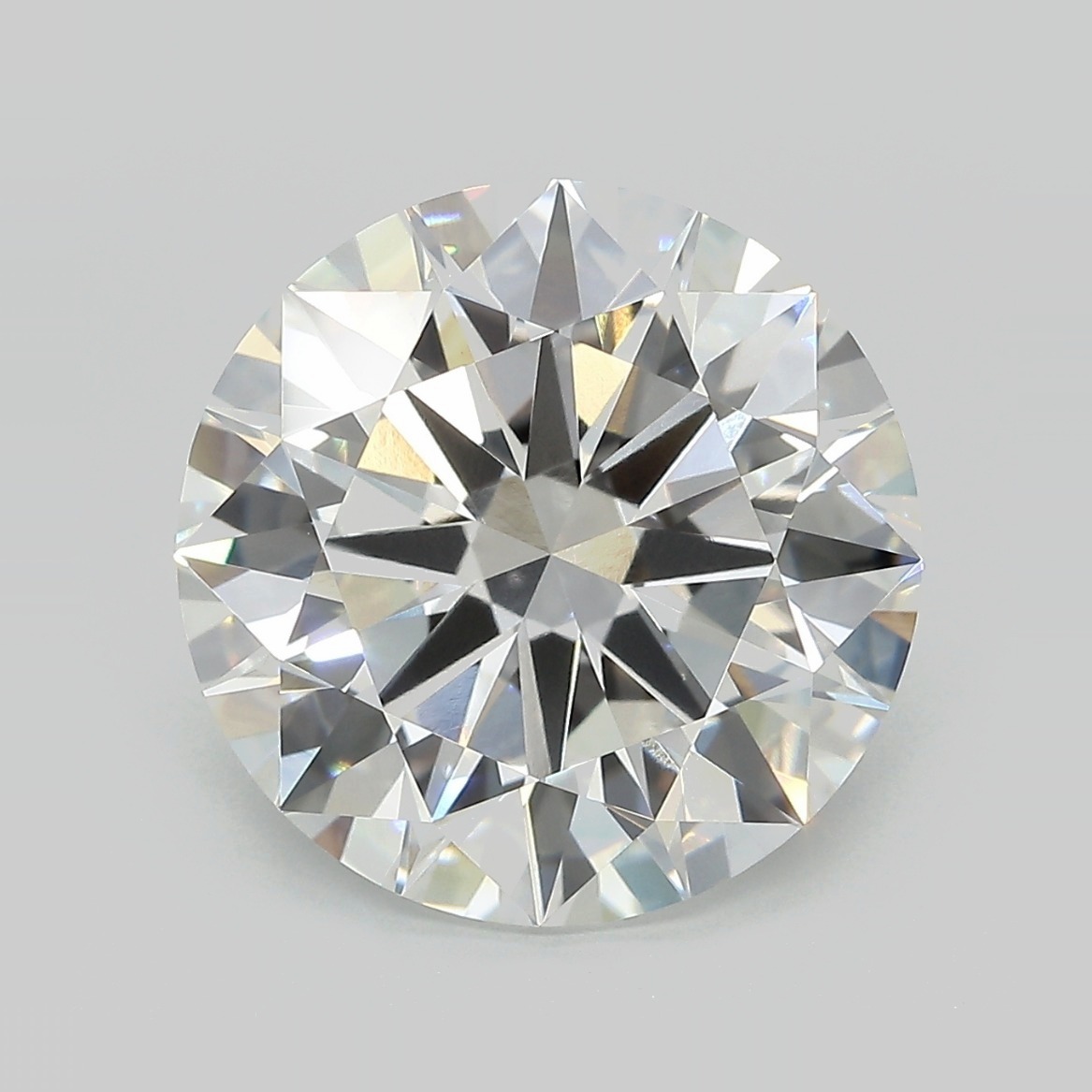 8.08 Carat Round Lab Diamond
