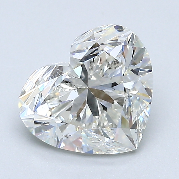 1.7 Carat Heart Cut Natural Diamond