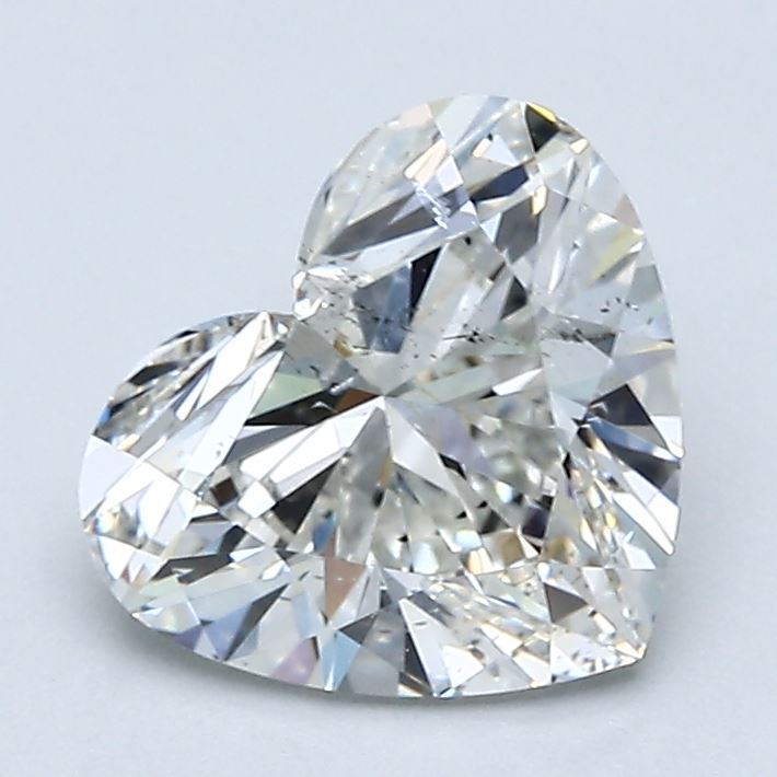 1.71 Carat Heart Cut Natural Diamond