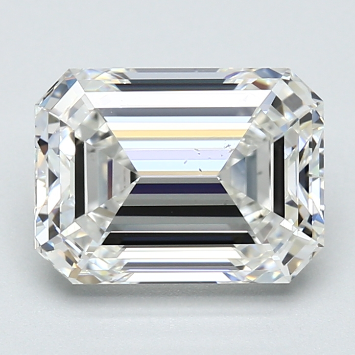 3.01 Carat Emerald Cut Natural Diamond