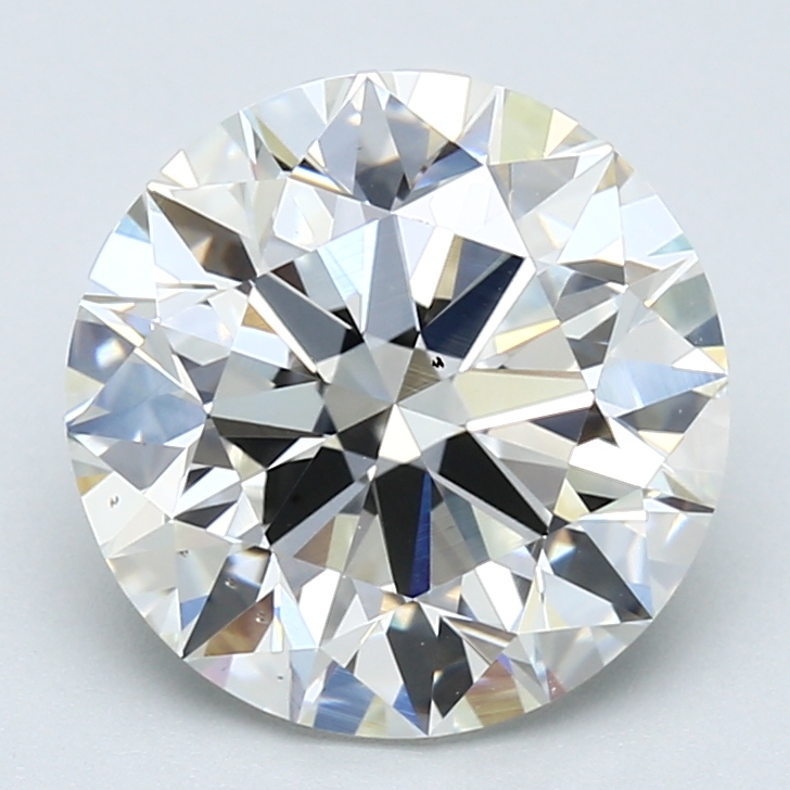 3.53 Carat Round Cut Natural Diamond