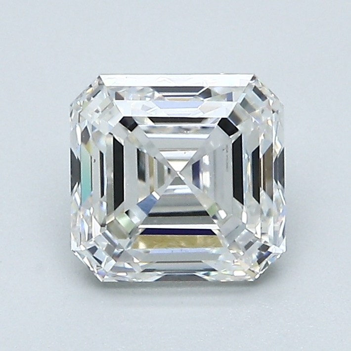1.5 Carat Asscher Cut Natural Diamond