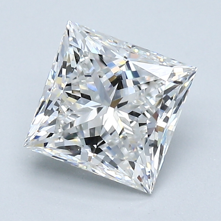 1.51 Carat Princess Cut Natural Diamond