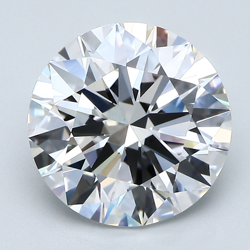 3.13 Carat Round Cut Natural Diamond