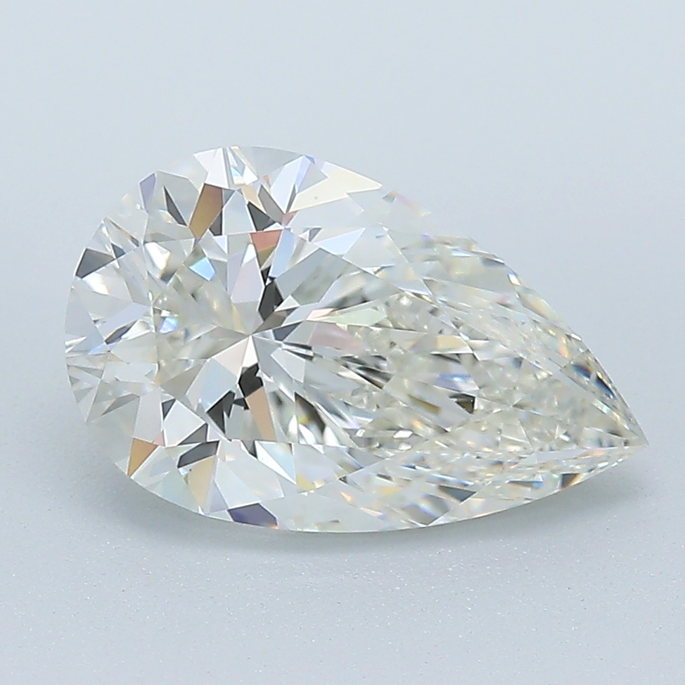 2.51 Carat Pear Cut Natural Diamond