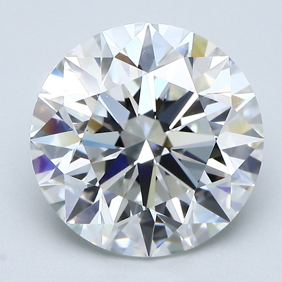 3.55 Carat Round Cut Natural Diamond