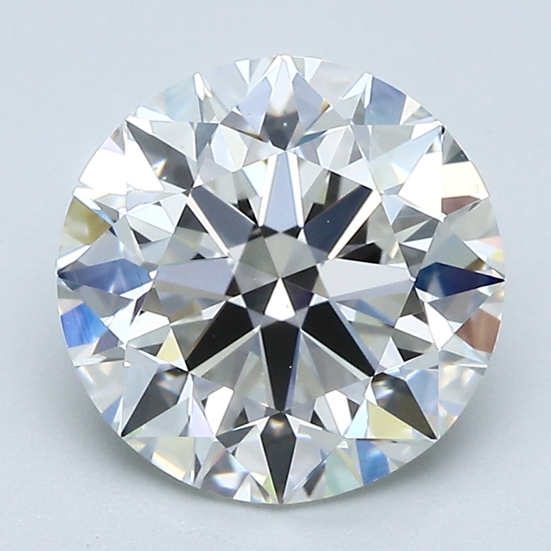 2.5 Carat Round Cut Natural Diamond