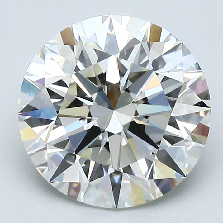 2.5 Carat Round Cut Natural Diamond