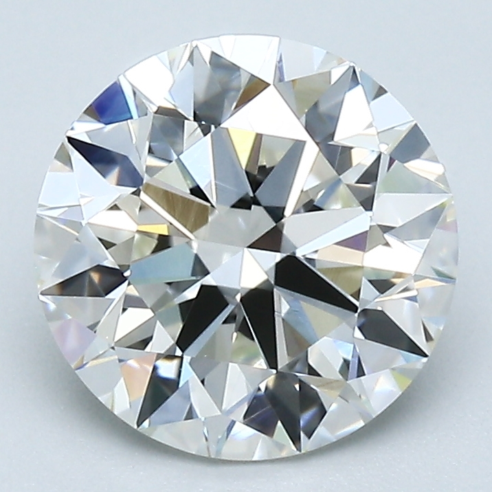 2.5 Carat Round Cut Natural Diamond