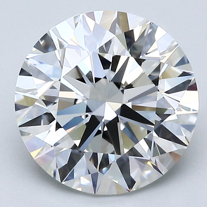 2.71 Carat Round Cut Natural Diamond