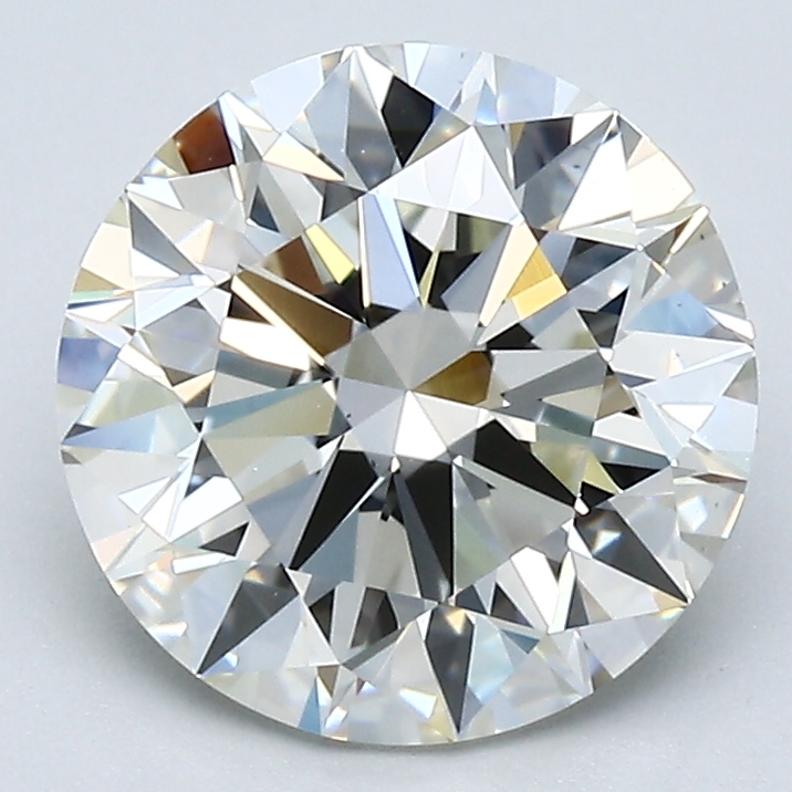 2.7 Carat Round Cut Natural Diamond