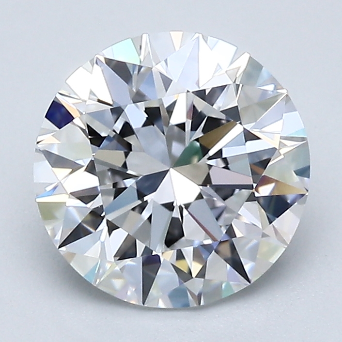 2.01 Carat Round Cut Natural Diamond