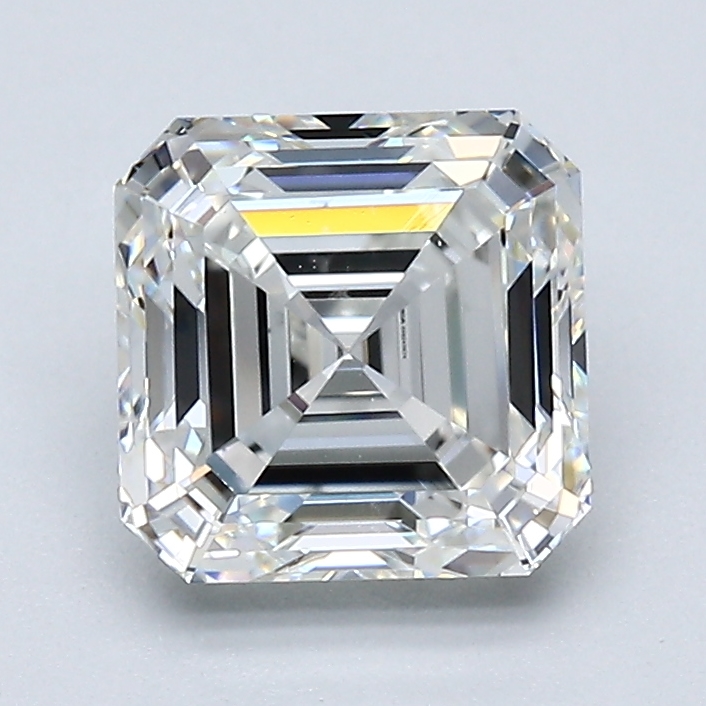 1.73 Carat Asscher Cut Natural Diamond