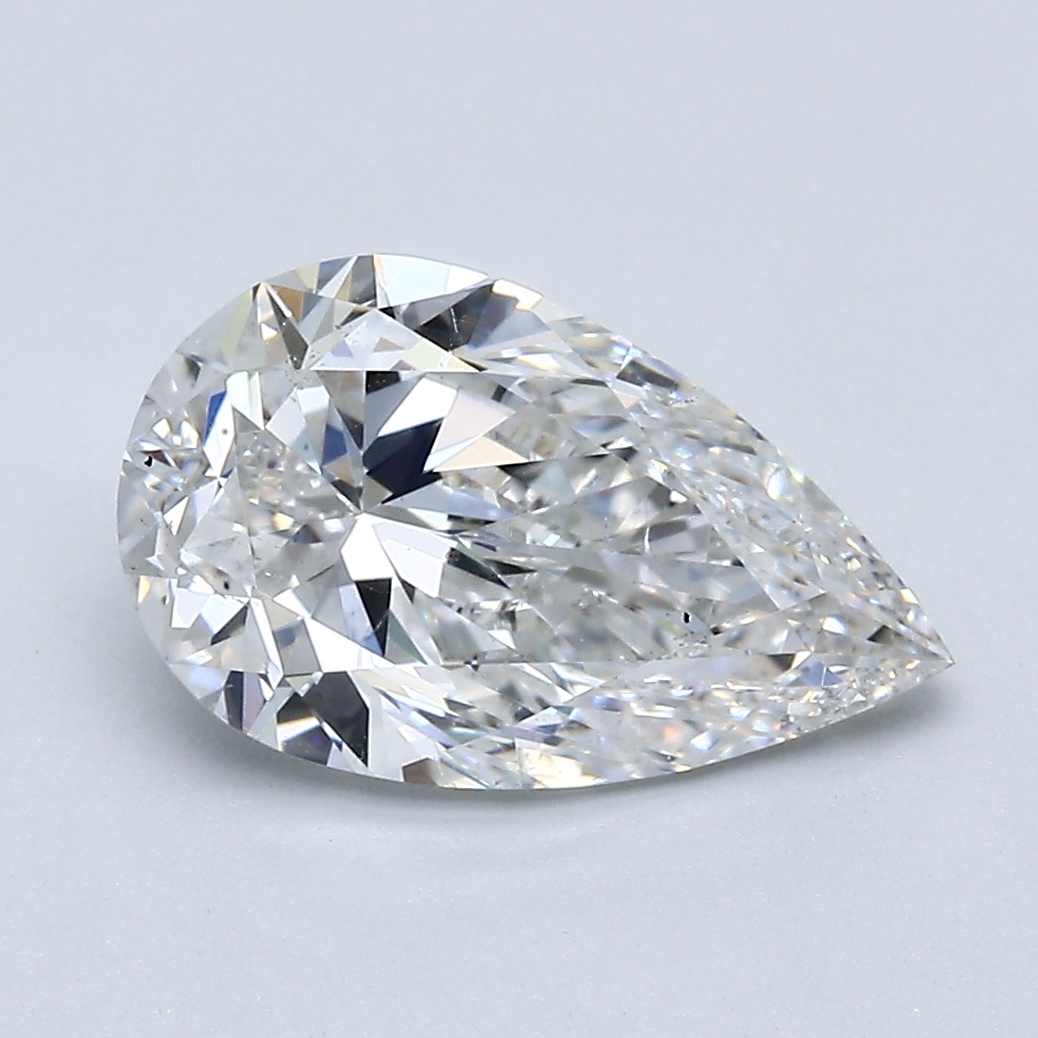 2.51 Carat Pear Cut Natural Diamond