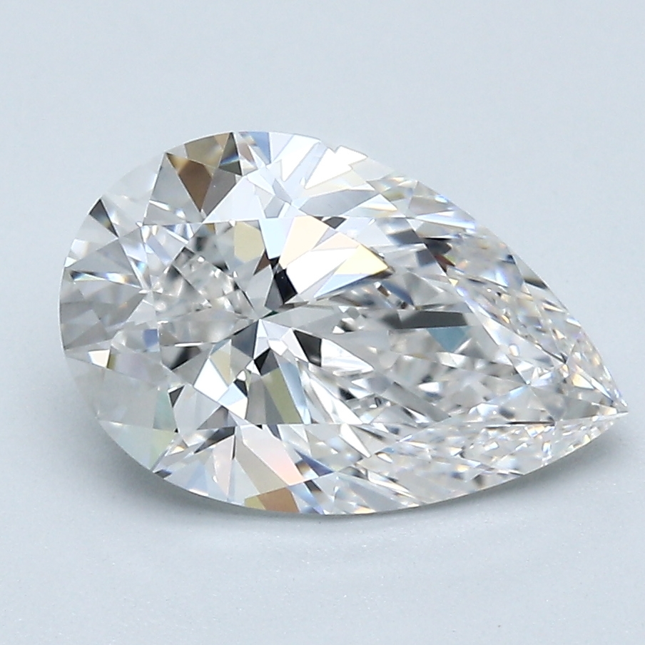 2.3 Carat Pear Cut Natural Diamond