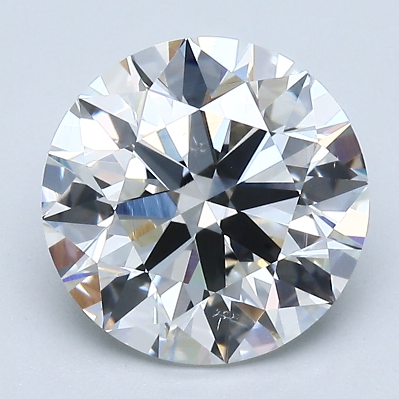 2.7 Carat Round Cut Natural Diamond