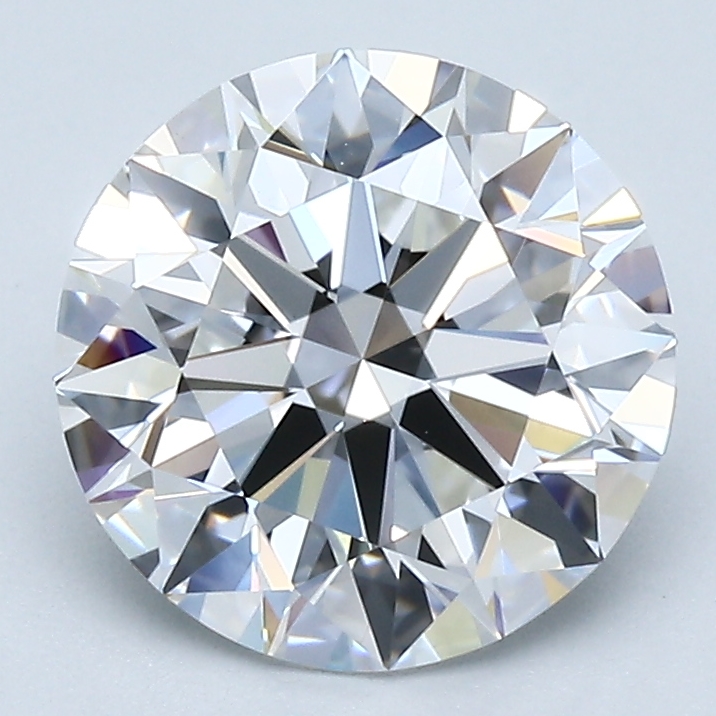 2.5 Carat Round Cut Natural Diamond