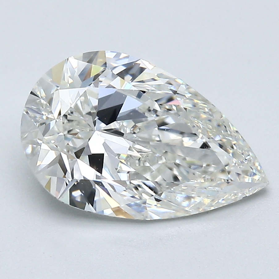 2.51 Carat Pear Cut Natural Diamond