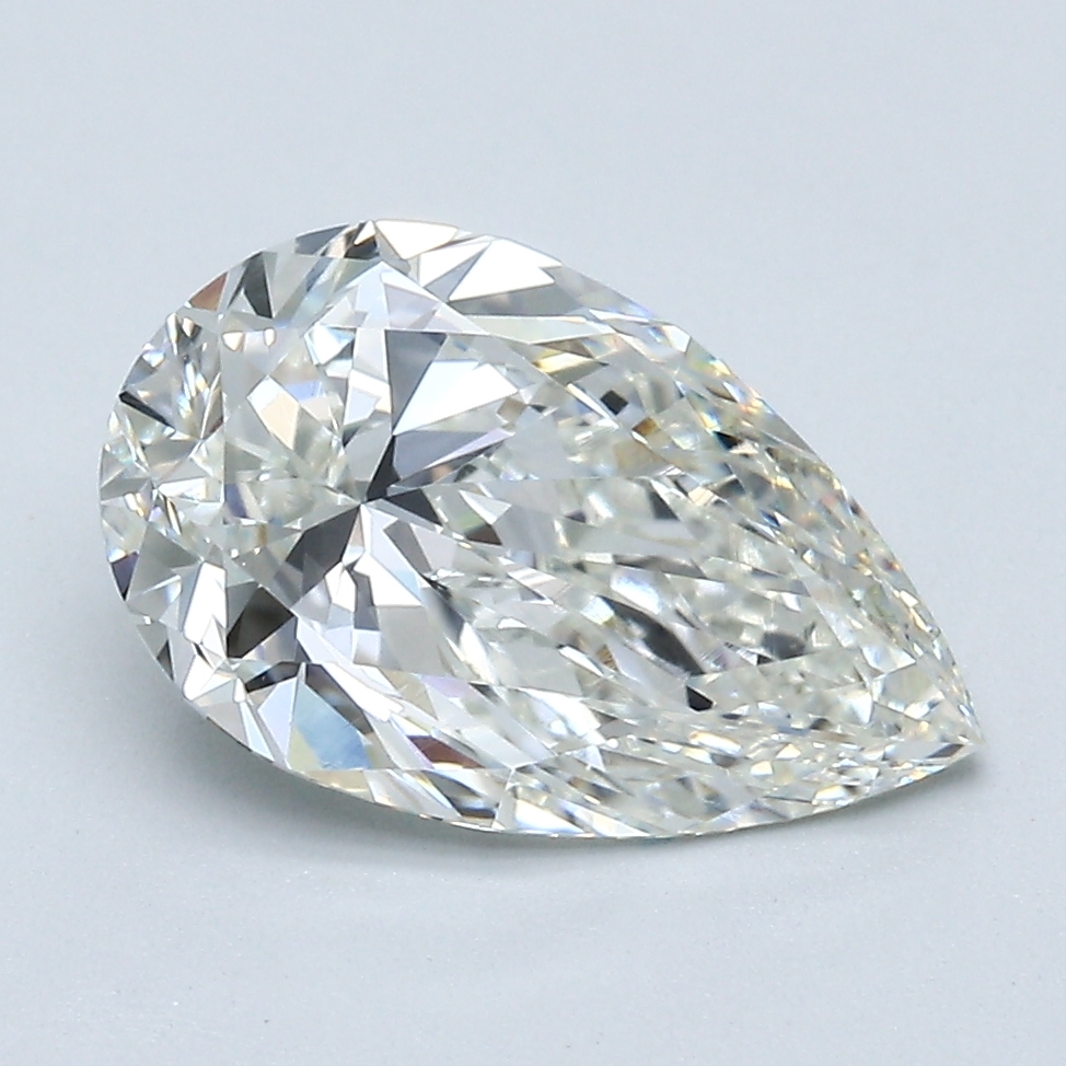 2.51 Carat Pear Cut Natural Diamond