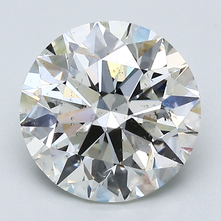 2.82 Carat Round Cut Natural Diamond