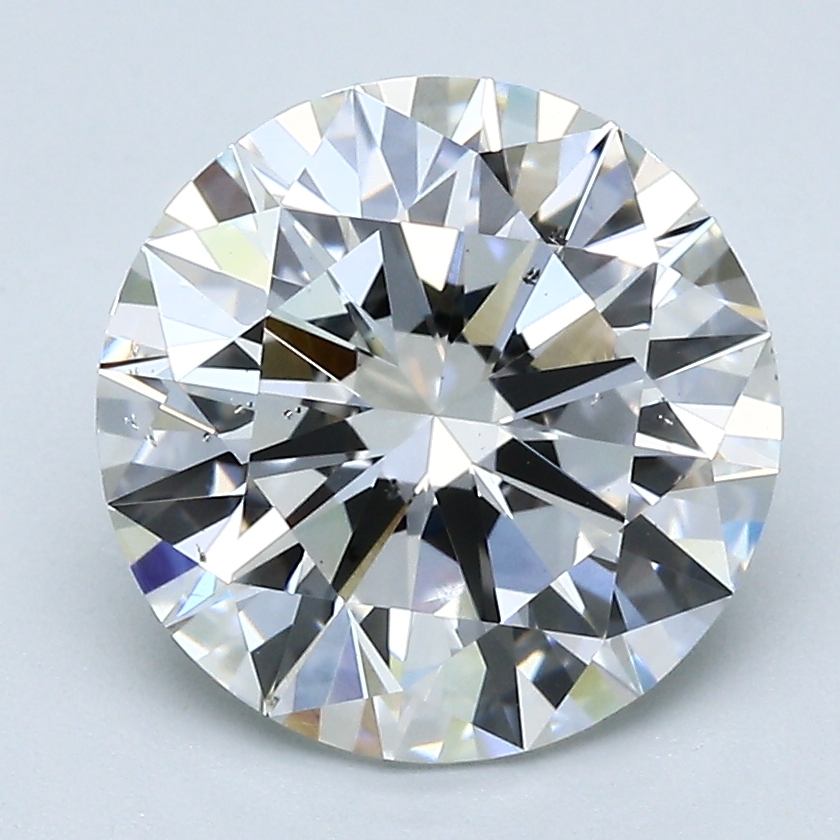 3.33 Carat Round Cut Natural Diamond