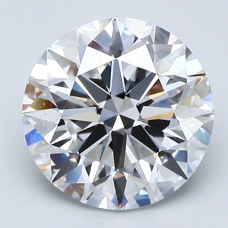 3.51 Carat Round Cut Natural Diamond