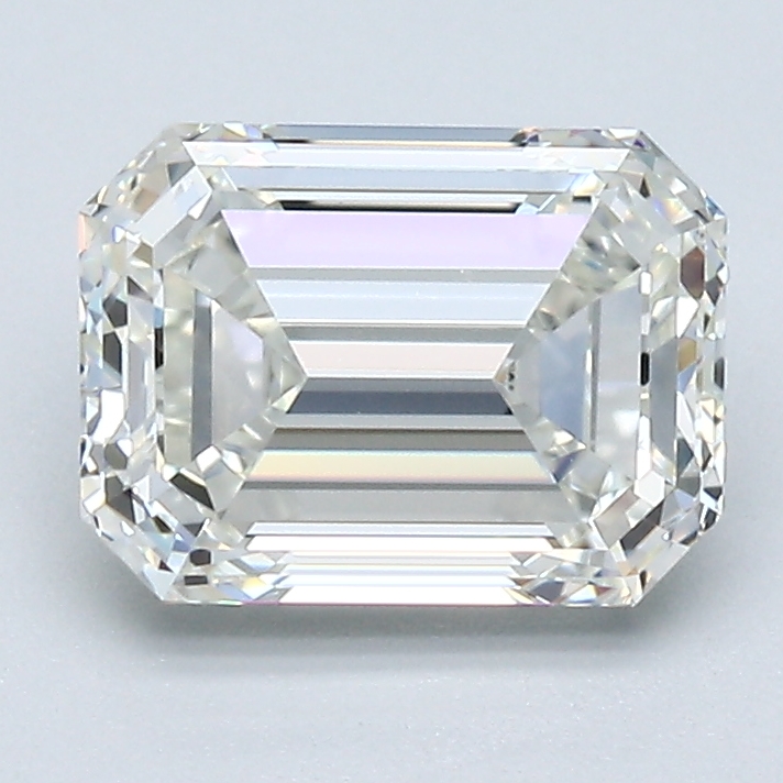 2.01 Carat Emerald Cut Natural Diamond