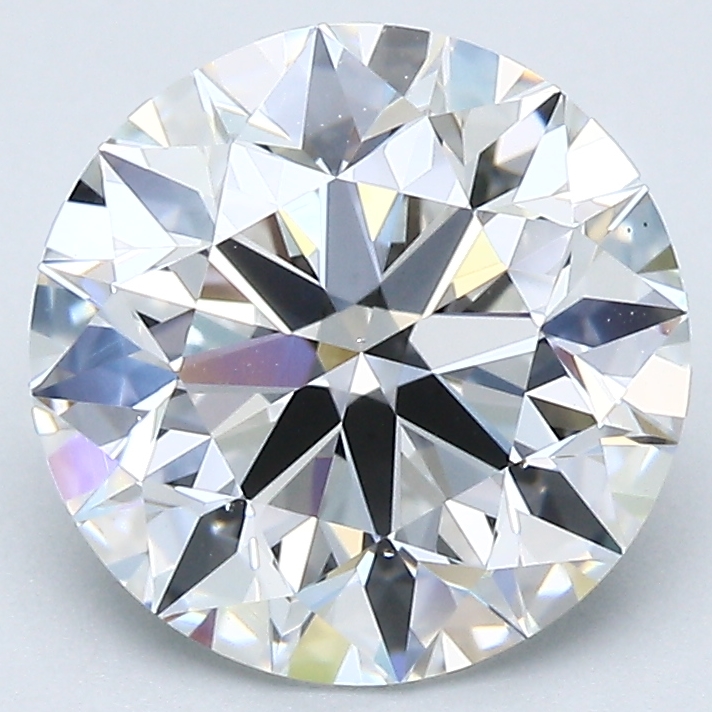 3.01 Carat Round Cut Natural Diamond