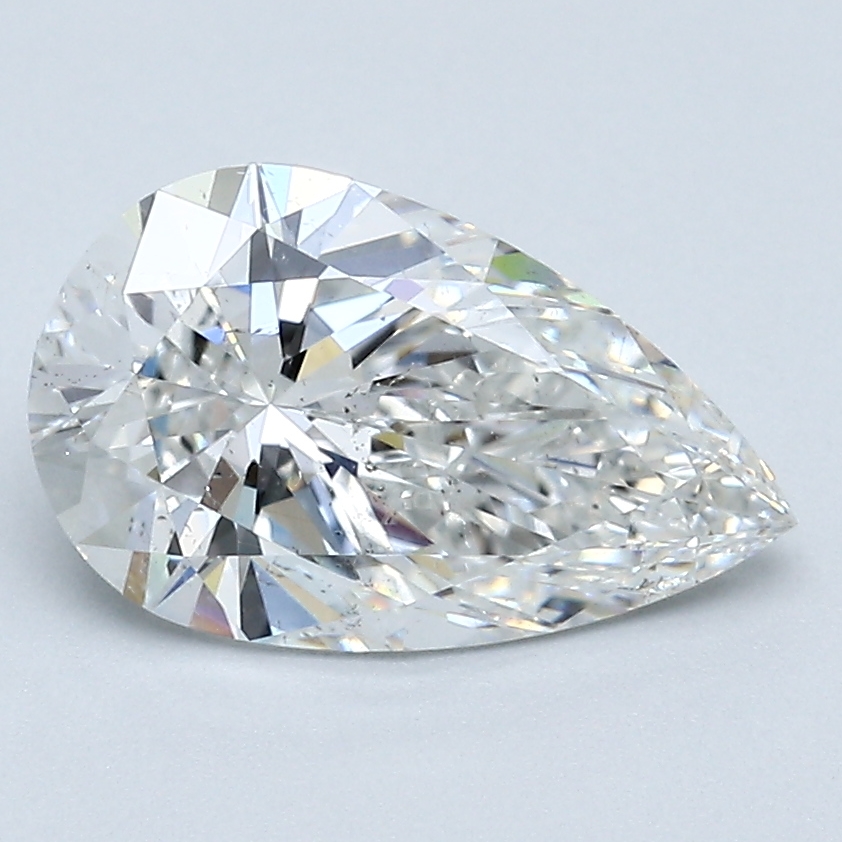 1.8 Carat Pear Cut Natural Diamond