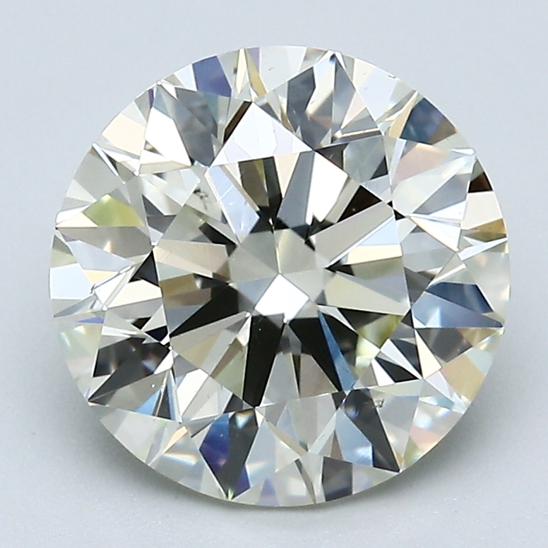 3.53 Carat Round Cut Natural Diamond