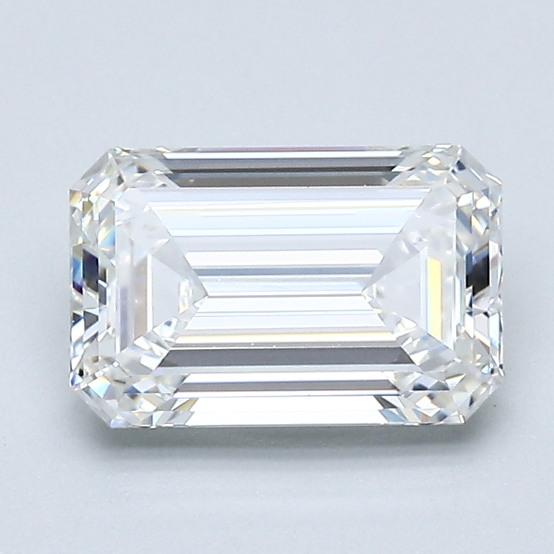 1.67 Carat Emerald Cut Natural Diamond