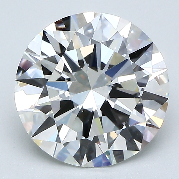2.53 Carat Round Cut Natural Diamond