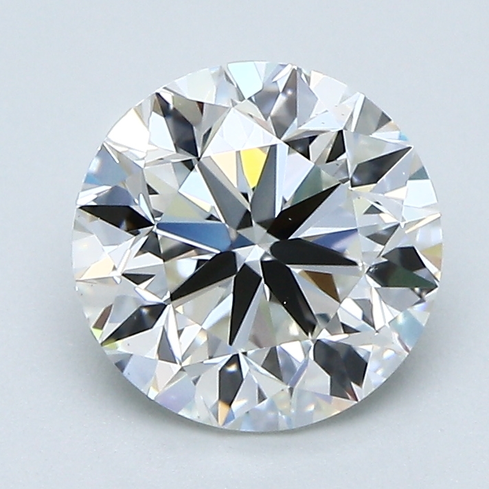 2 Carat Round Cut Natural Diamond