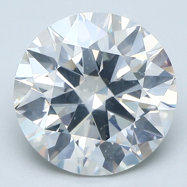 3.7 Carat Round Cut Natural Diamond
