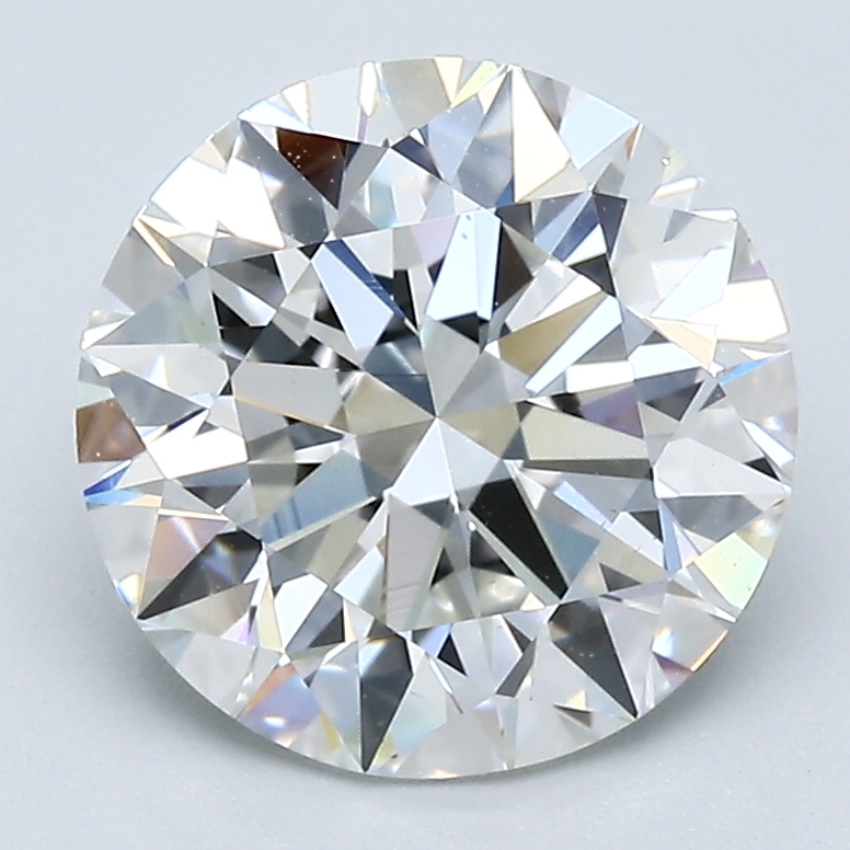 3.01 Carat Round Cut Natural Diamond