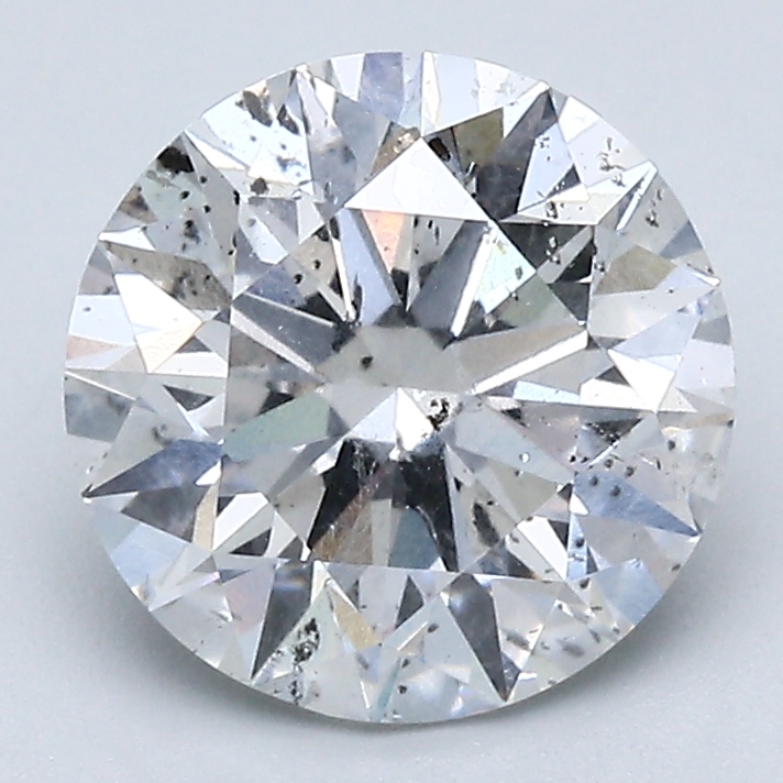 2.5 Carat Round Cut Natural Diamond