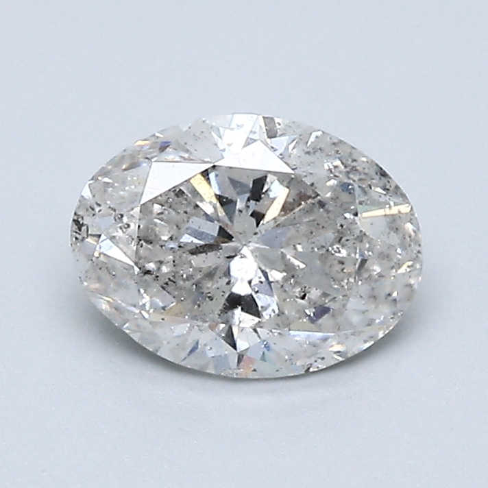 1 Carat Oval Cut Natural Diamond