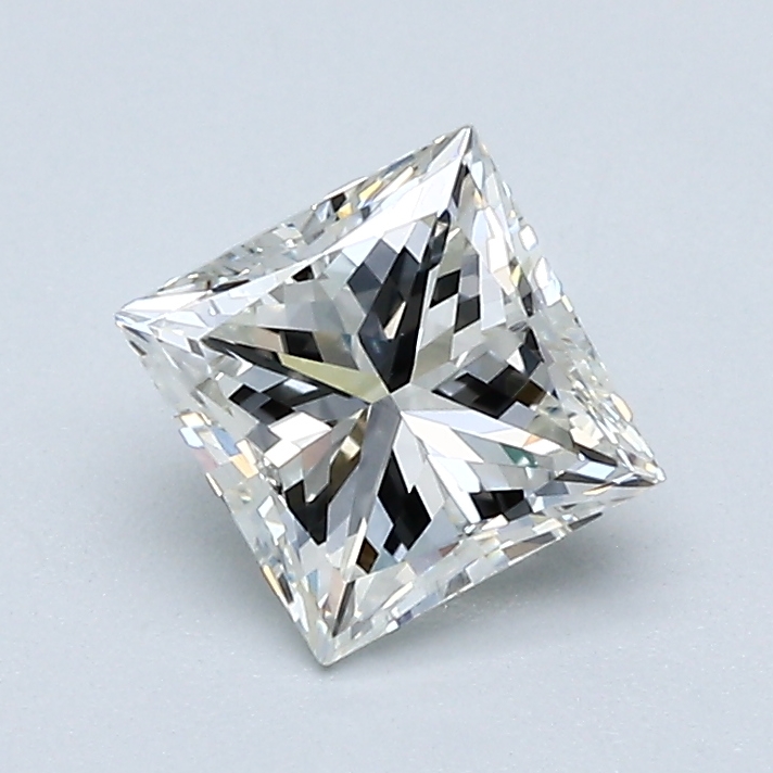1 Carat Princess Cut Natural Diamond