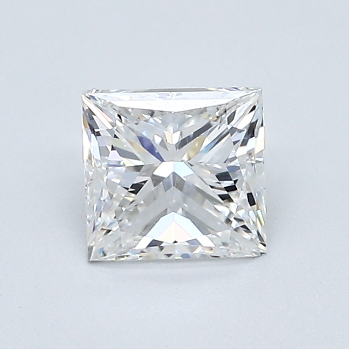 1 Carat Princess Cut Natural Diamond